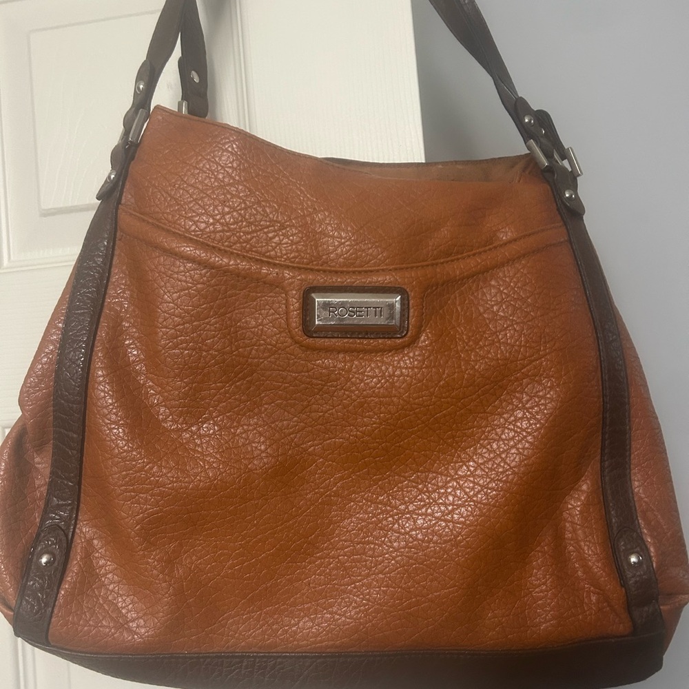 Rosetti Tan and Brown Shoulder Bag